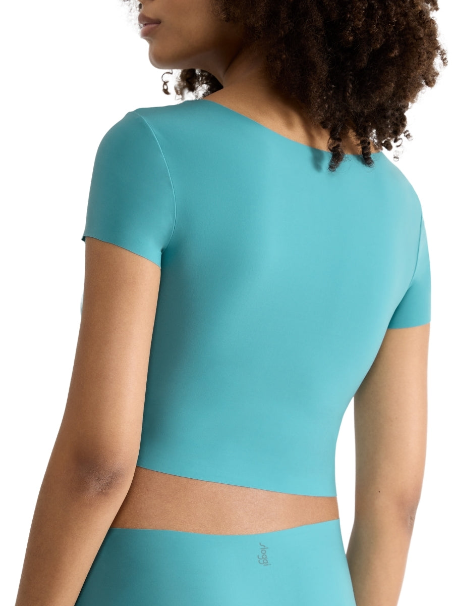 ZERO Feel 2.0 Crop Top - Quiet Turquoise