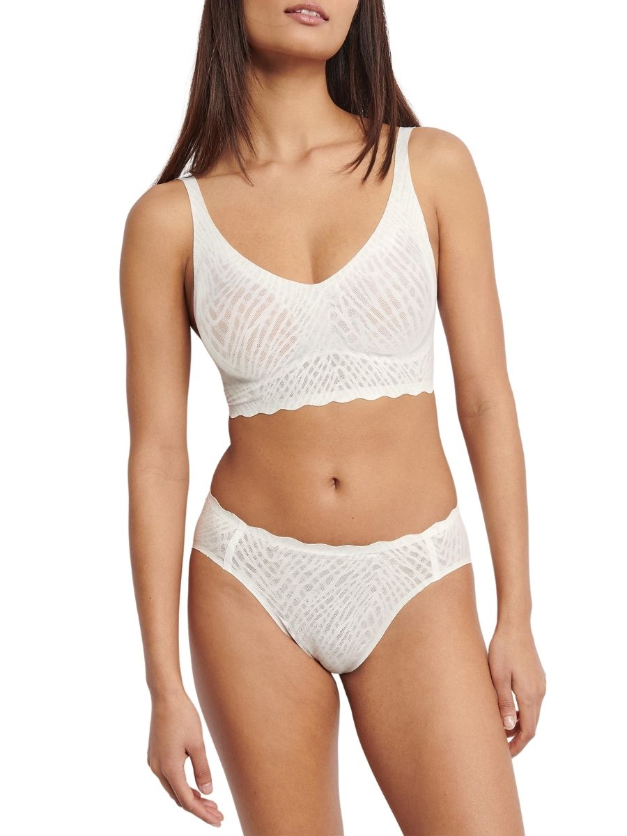 ZERO Feel Bliss Bralette - Silk White