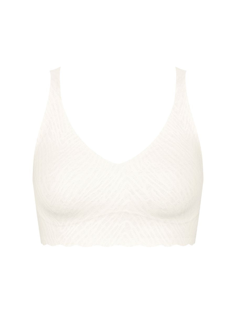 ZERO Feel Bliss Bralette - Silk White