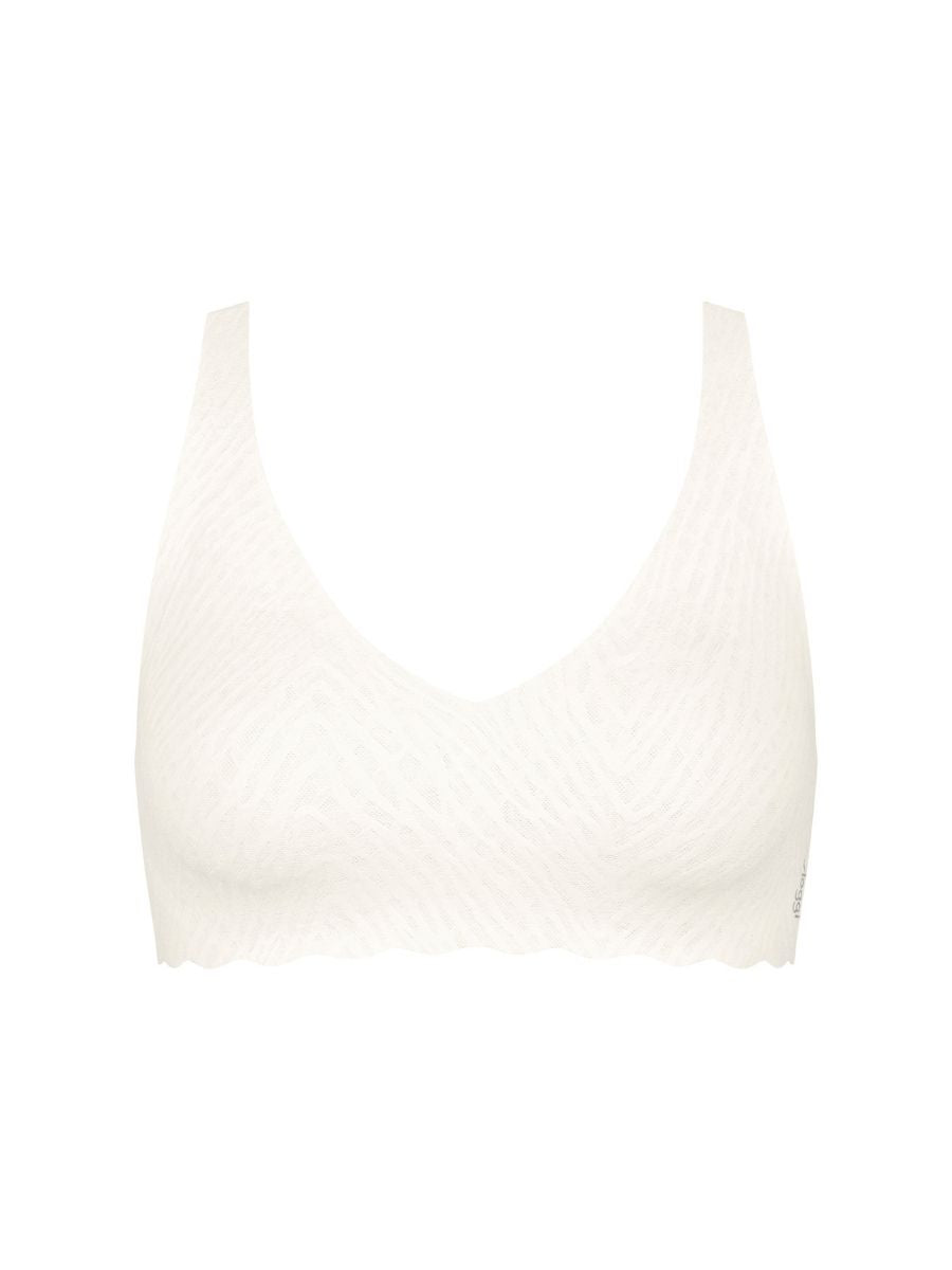 ZERO Feel Bliss Soft Bra - Silk White