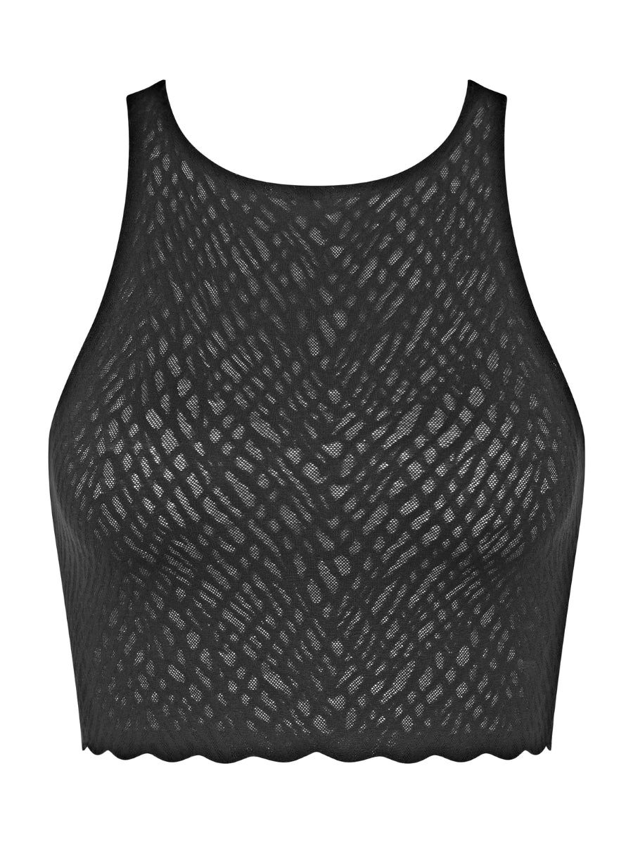 ZERO Feel Bliss Crop Top - Black