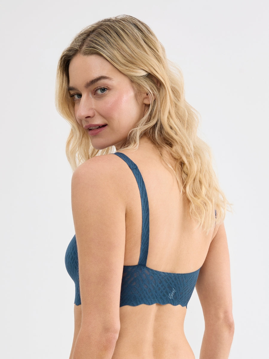 ZERO Feel Bliss Top - Smoky Blue