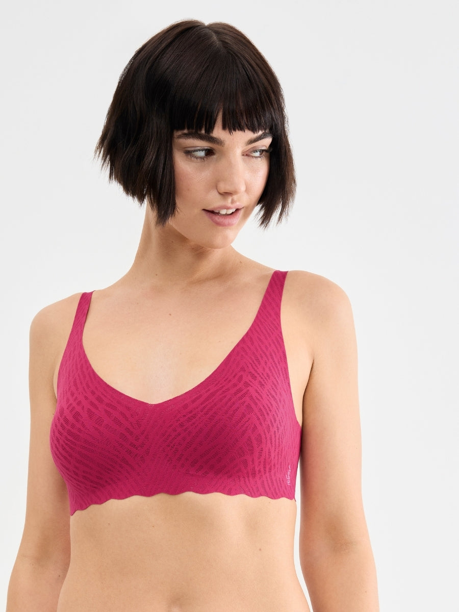ZERO Feel Bliss Soft Bra - Berry