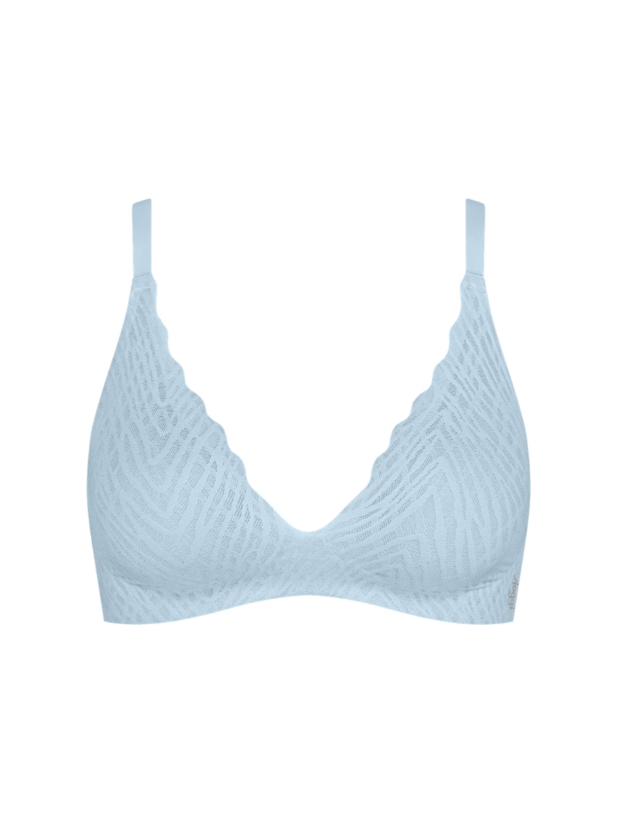 ZERO Feel Bliss UP Push Up Bra - Light Blue