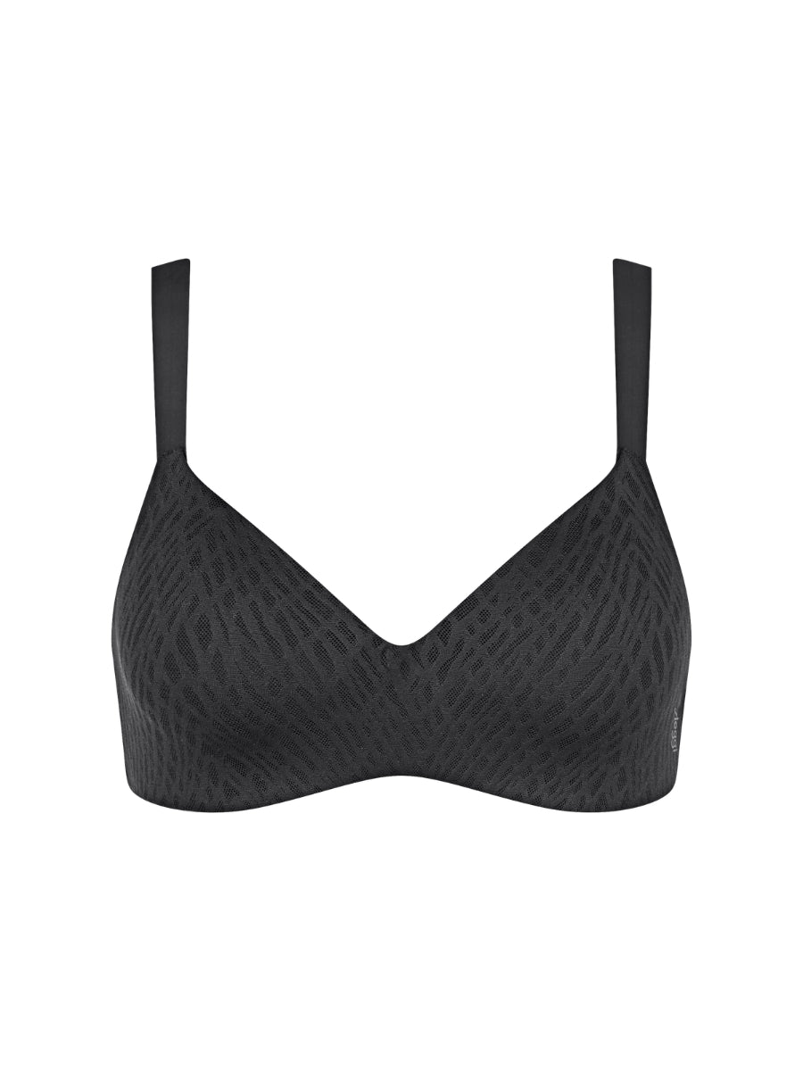 ZERO Feel Bliss UP T-Shirt Bra - Black