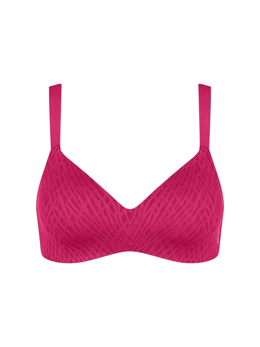 ZERO Feel Bliss UP T-Shirt Bra - Berry