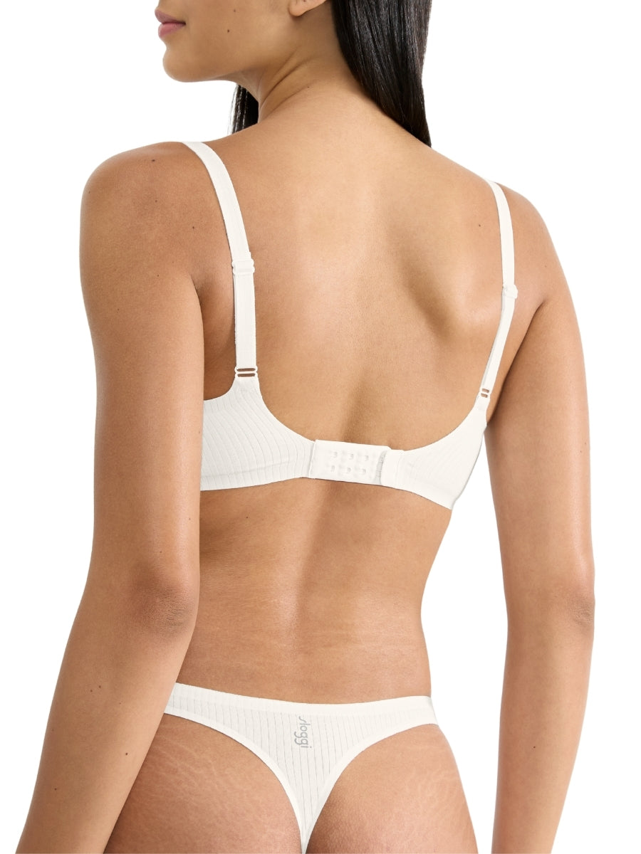ZERO Feel Pure Soft Bra - Silk White
