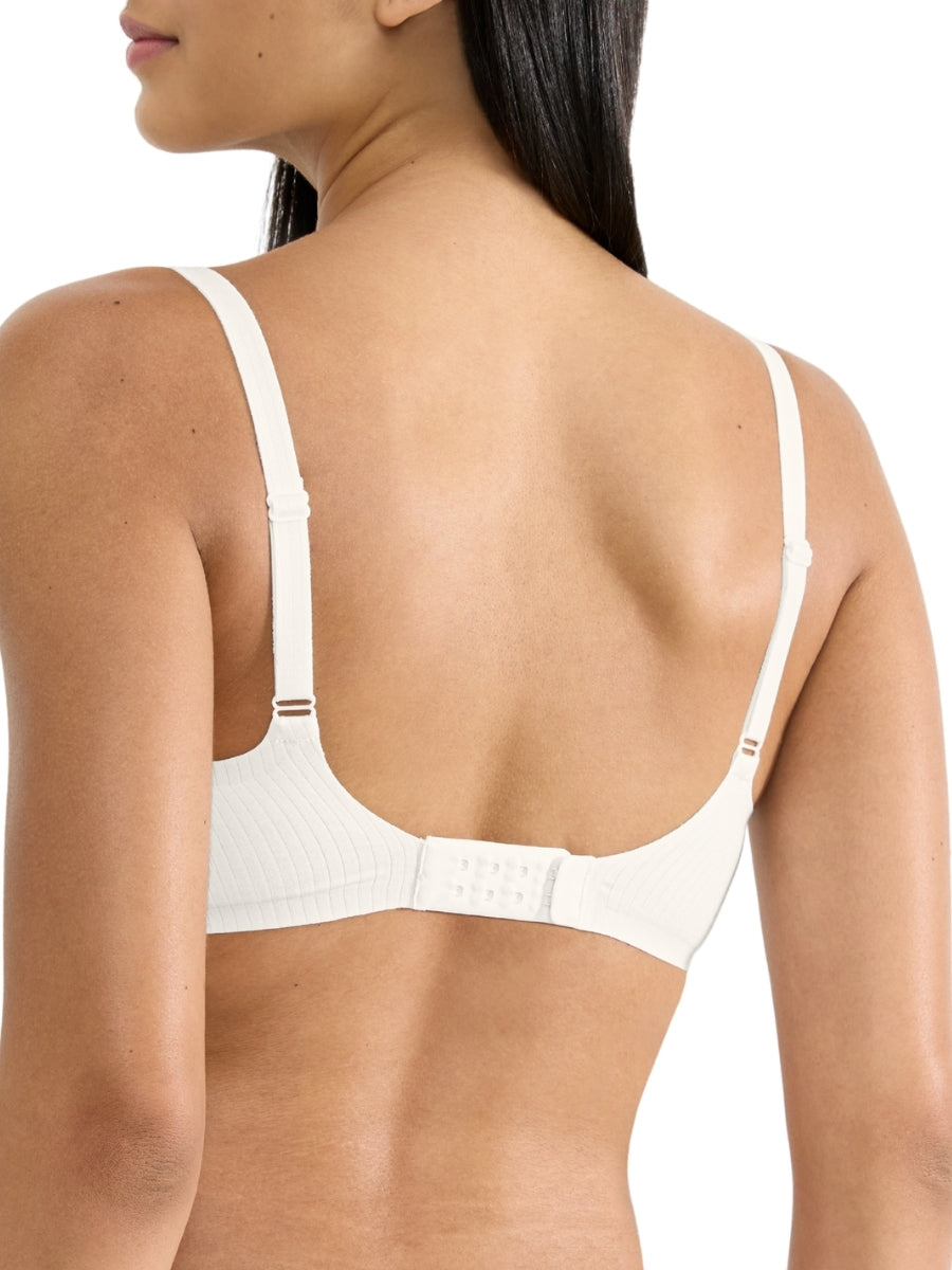 ZERO Feel Pure Soft Bra - Silk White