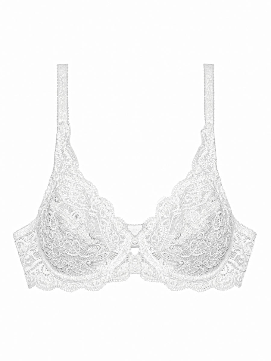 Amourette W High Apex Bra - White