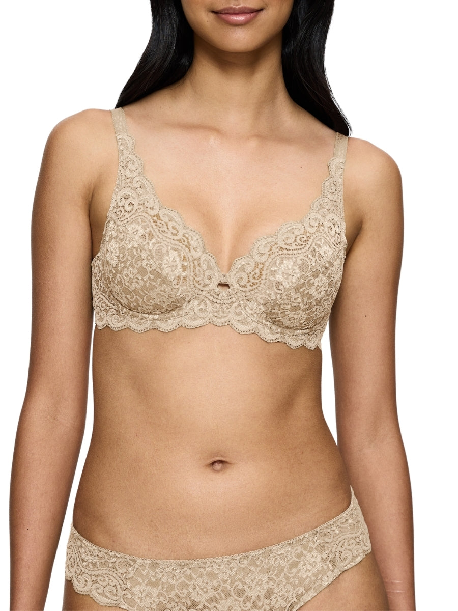 Amourette W High Apex Bra - Skin