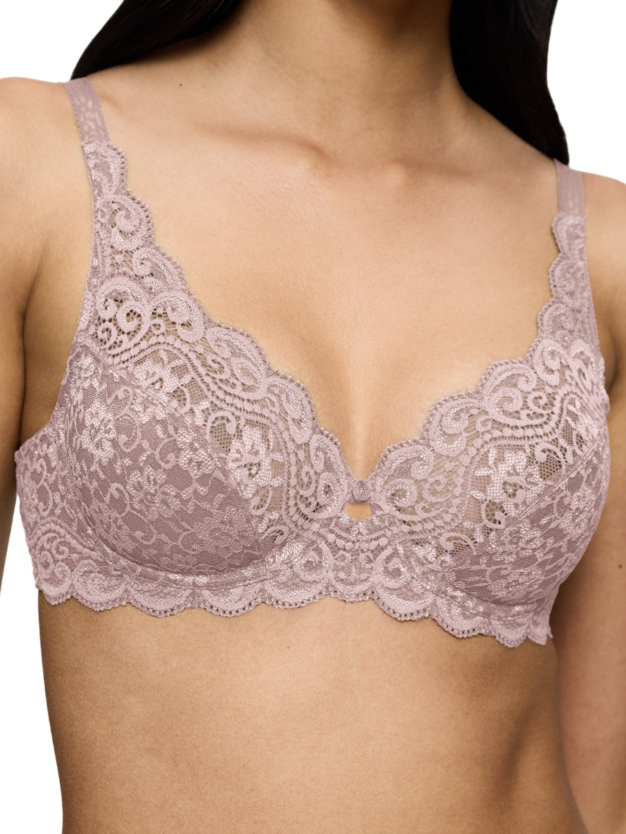 Amourette W High Apex Bra - Mauve Rose