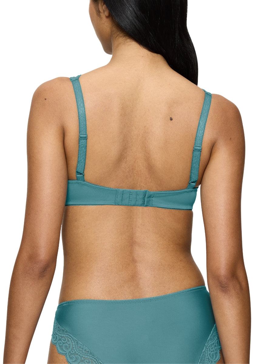 Amourette WHP Half Cup Bra - Quiet Turquoise