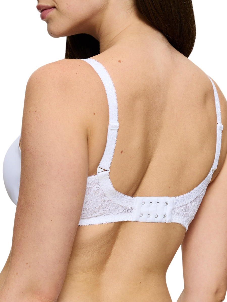 Amourette N01 Non Wired Minimizer Bra - White