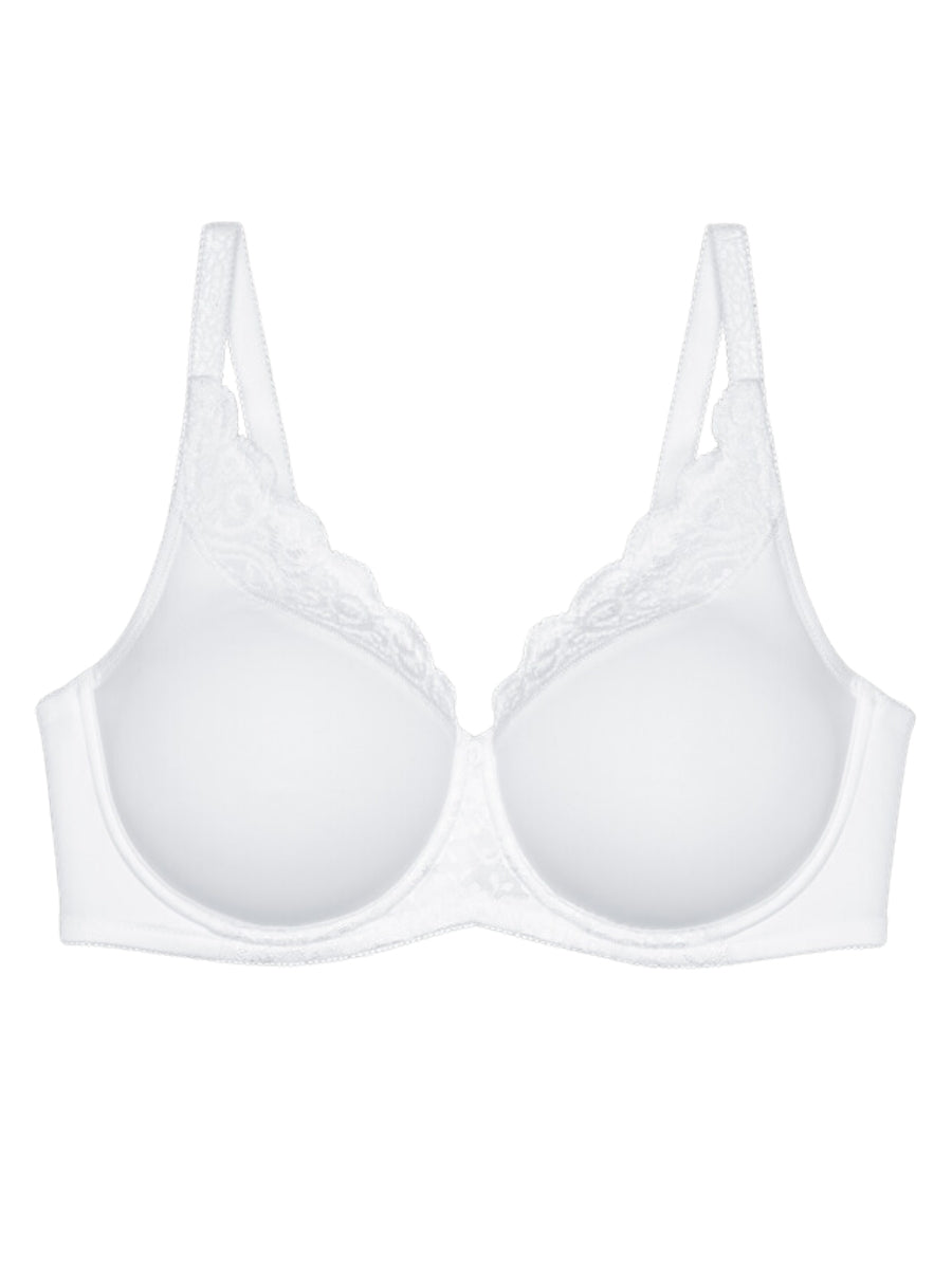 Amourette W01 Minimizer Bra - White