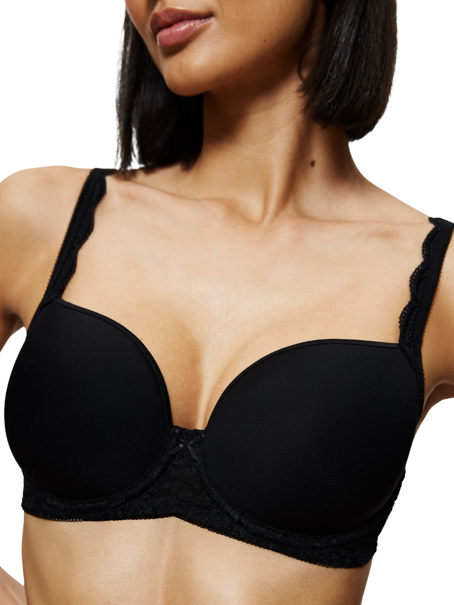 Amourette WP Spacer T-Shirt Bra - Black