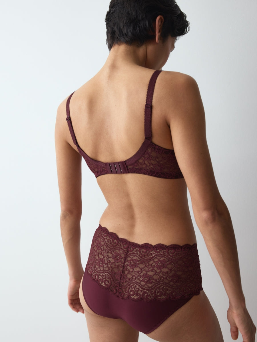 Amourette WP Spacer T-Shirt Bra - Claret