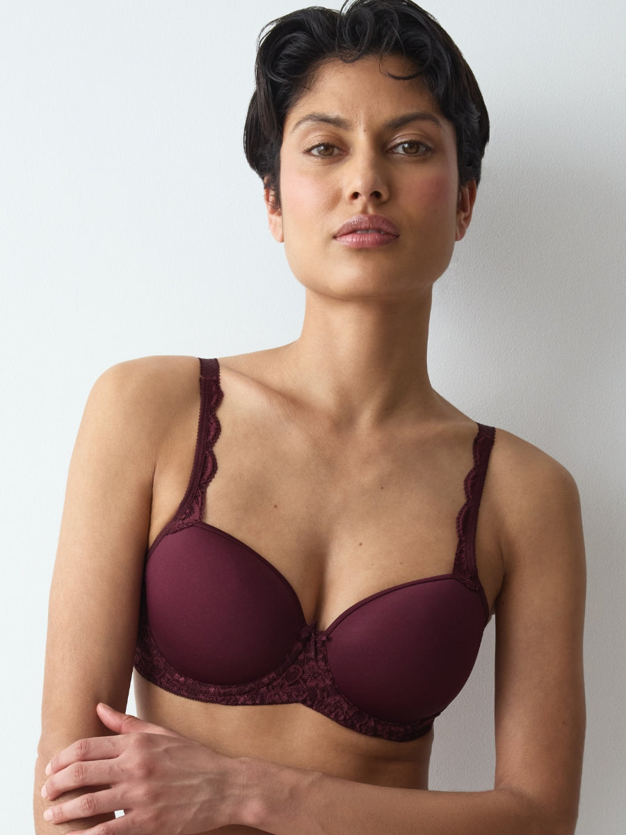 Amourette WP Spacer T-Shirt Bra - Claret