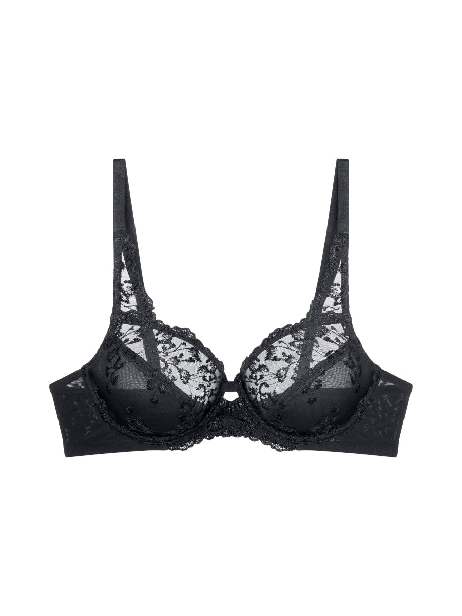 Amourette Berry W High Apex Bra - Black