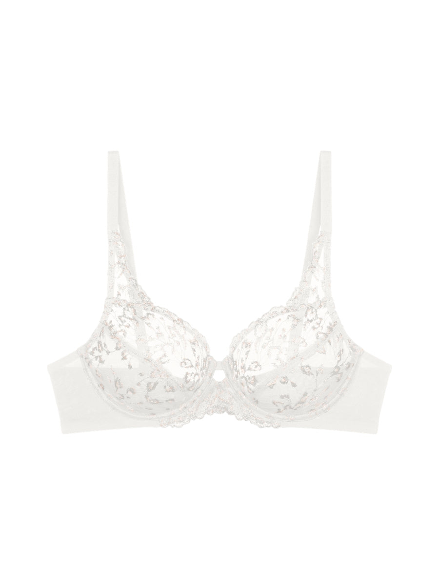 Amourette Berry W High Apex Bra - Silk White
