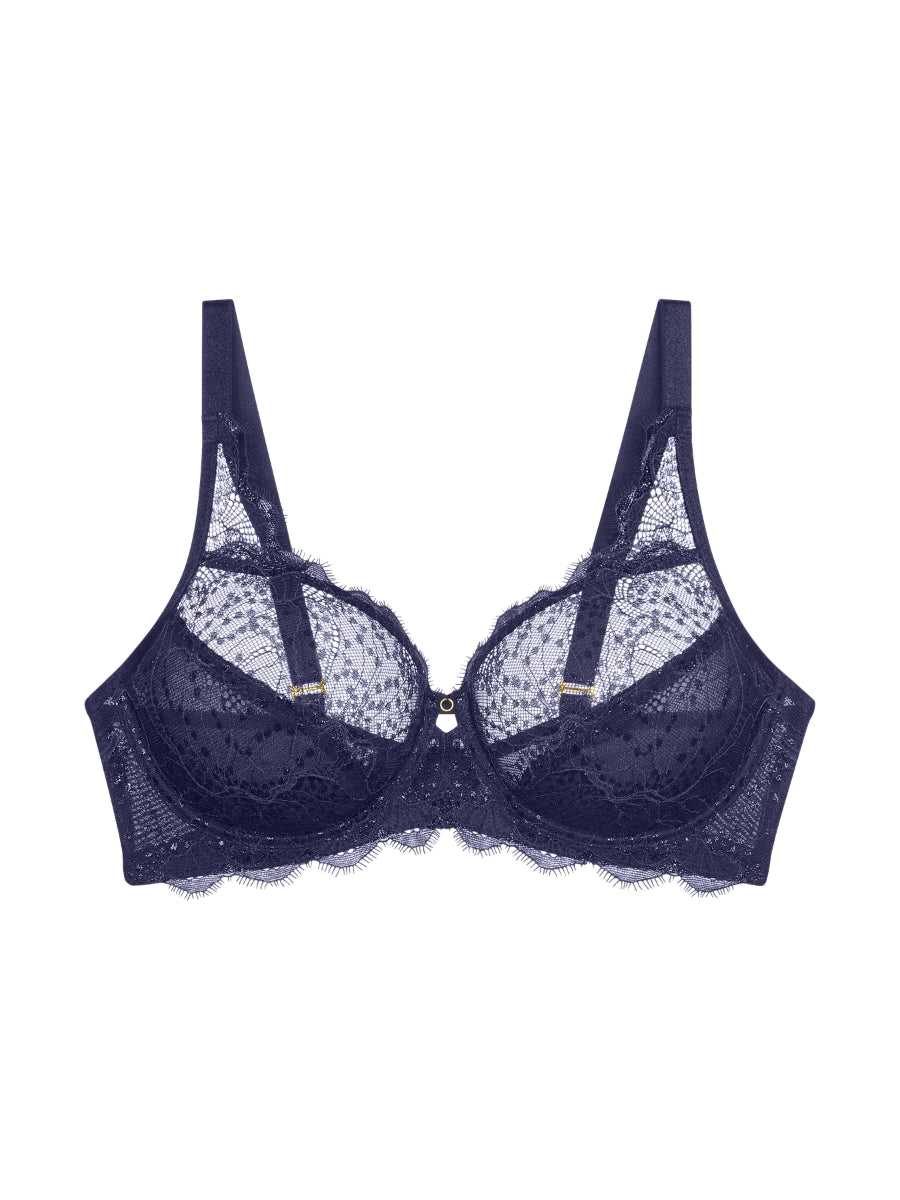 Amourette Sparkle W High Apex Bra - Admiral