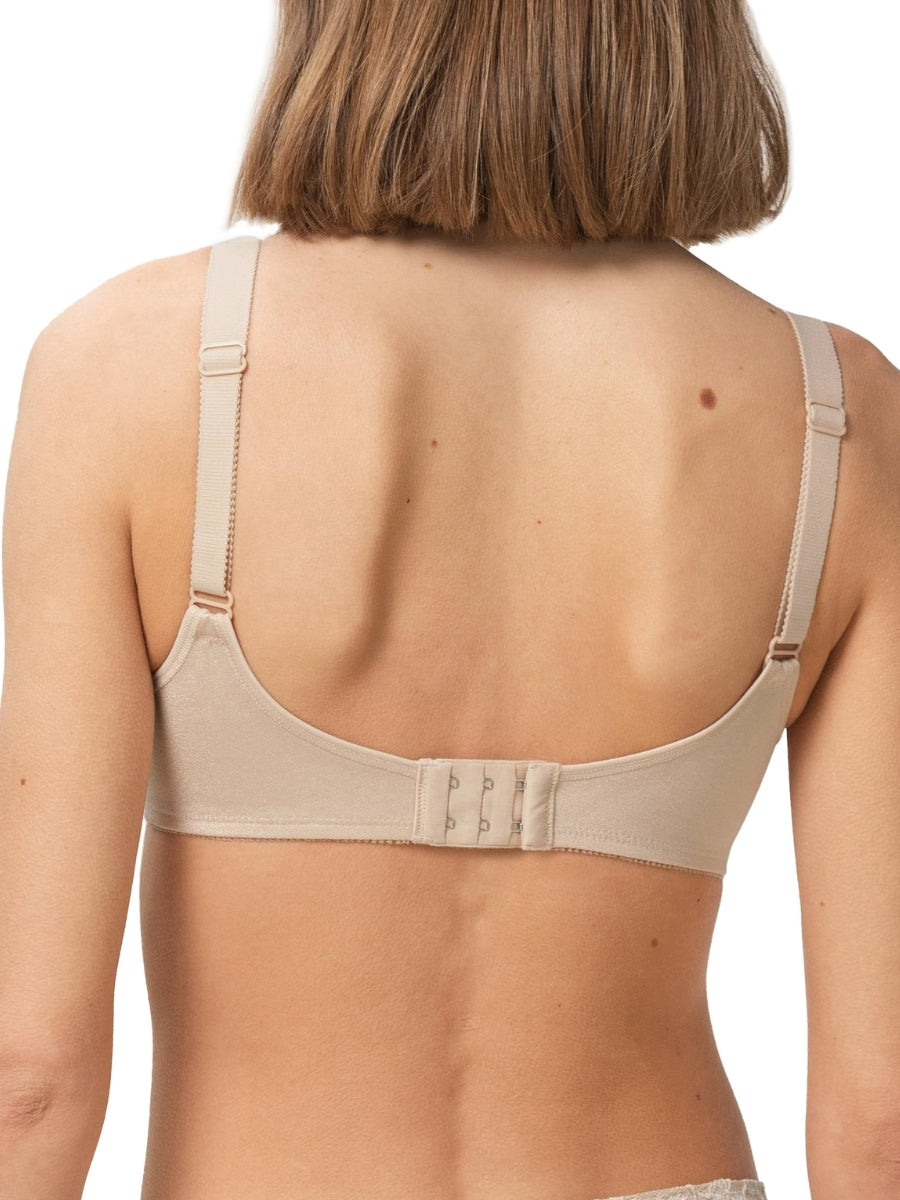 Doreen + Cotton Full Cup Bra - Skin