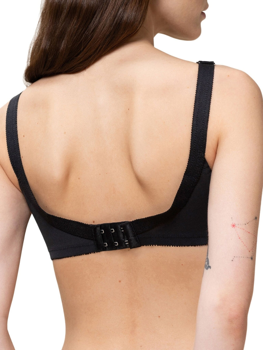 Doreen Classic Full Cup Bra - Black