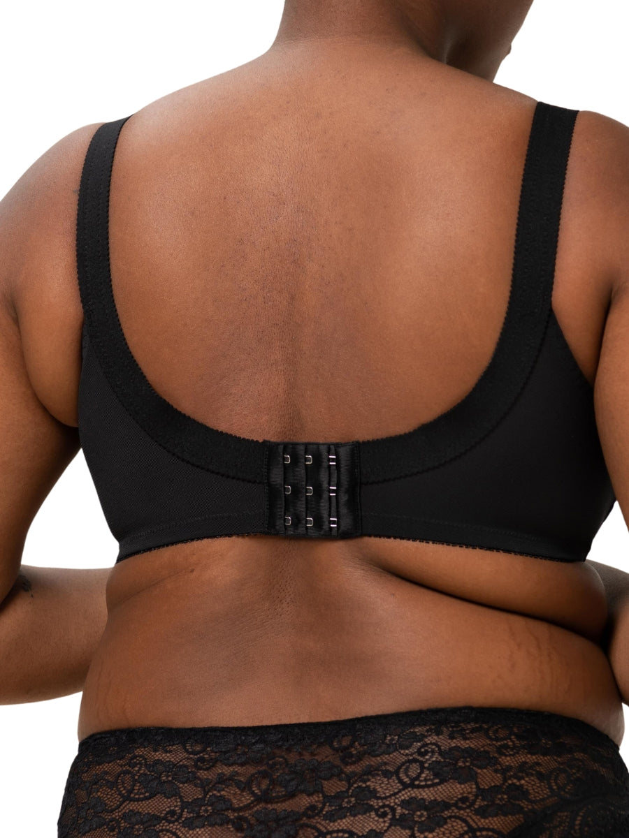 Doreen Classic Full Cup Bra - Black