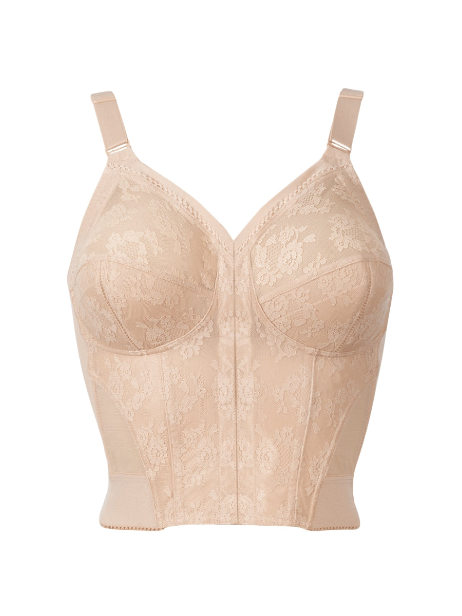 Doreen L02 N Longline Bra - Skin