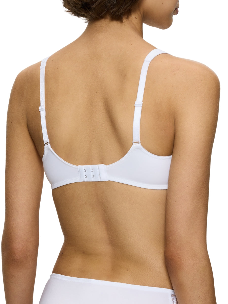 Modern Soft+Cotton Moulded Bra - White