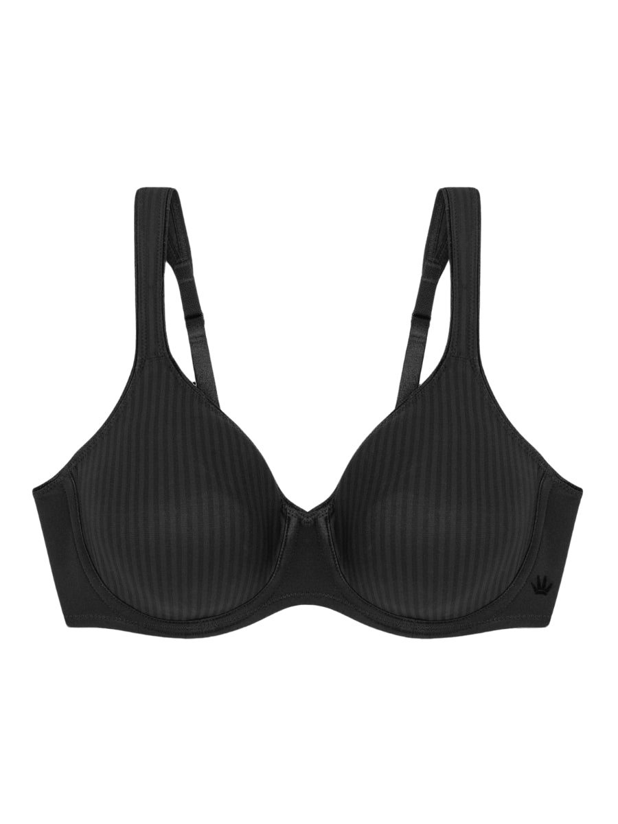 Modern Soft+Cotton Moulded Bra - Black