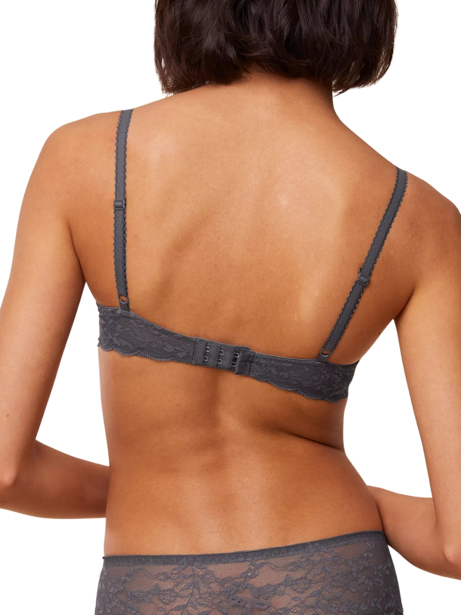 Sensual Spotlight Balcony Bra - Pebble Grey