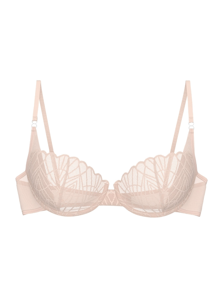 That Night In Vegas WH Half Cup Bra - Porcelain