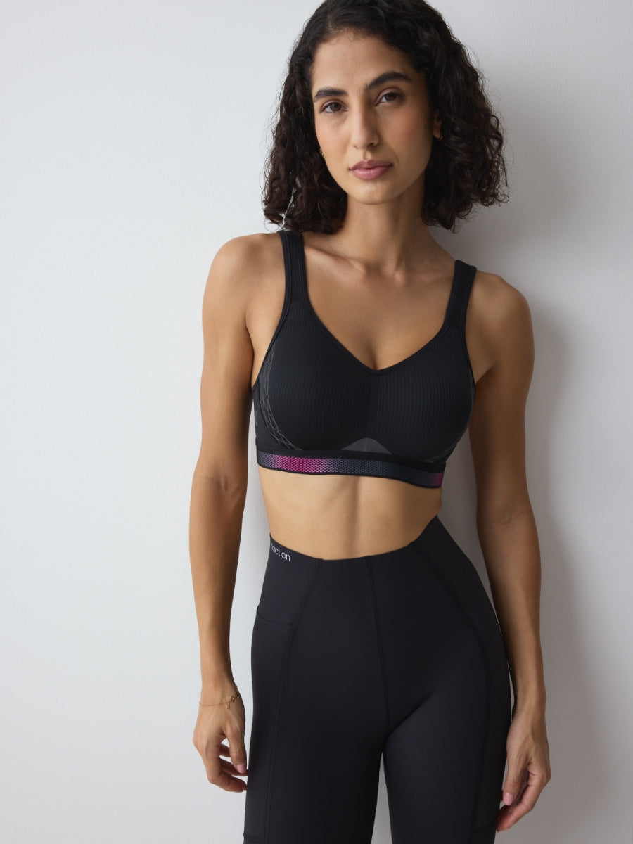 Triaction Cardio Flow P EX Sports Bra - Black