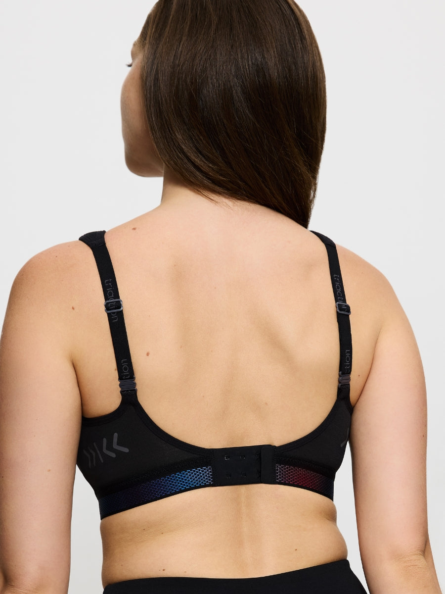 Triaction Cardio Flow N01 EX Sports Bra - Black