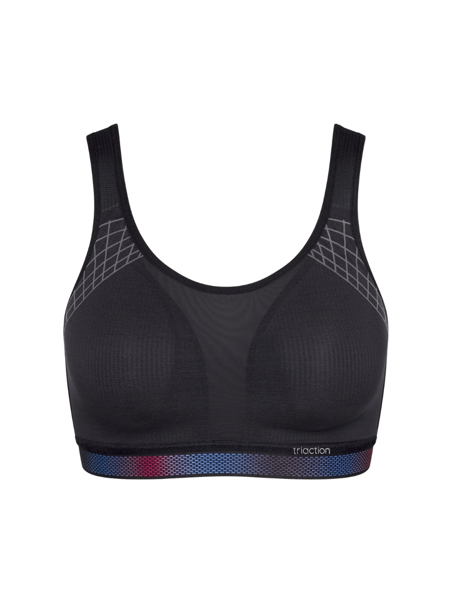 Triaction Cardio Flow N01 EX Sports Bra - Black
