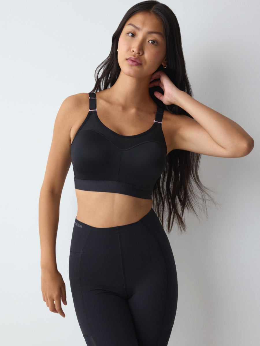 Triaction Control Lite W01 EX Sports Bra - Black