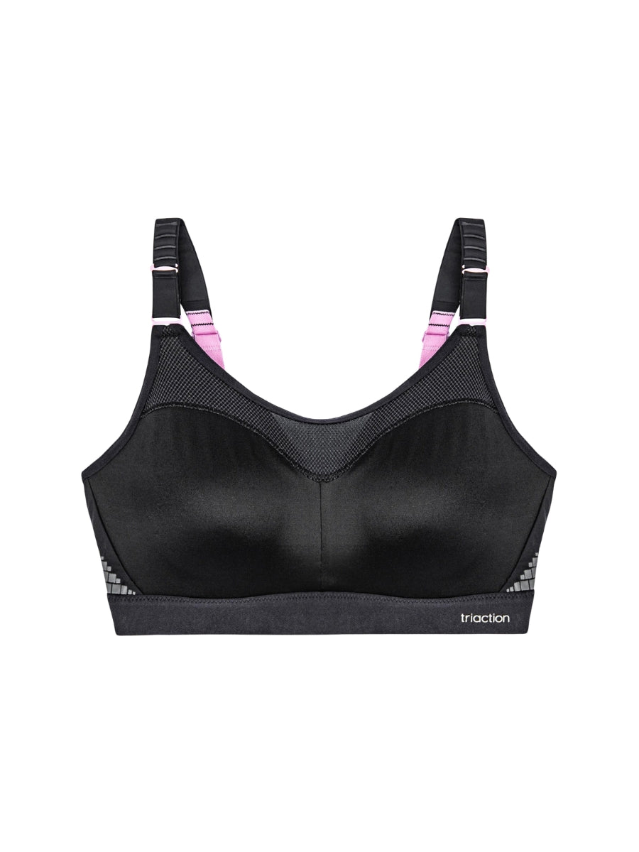 Triaction Control Lite W01 EX Sports Bra - Black