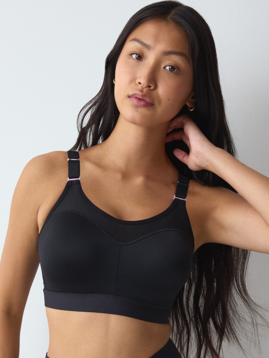 Triaction Control Lite W01 EX Sports Bra - Black