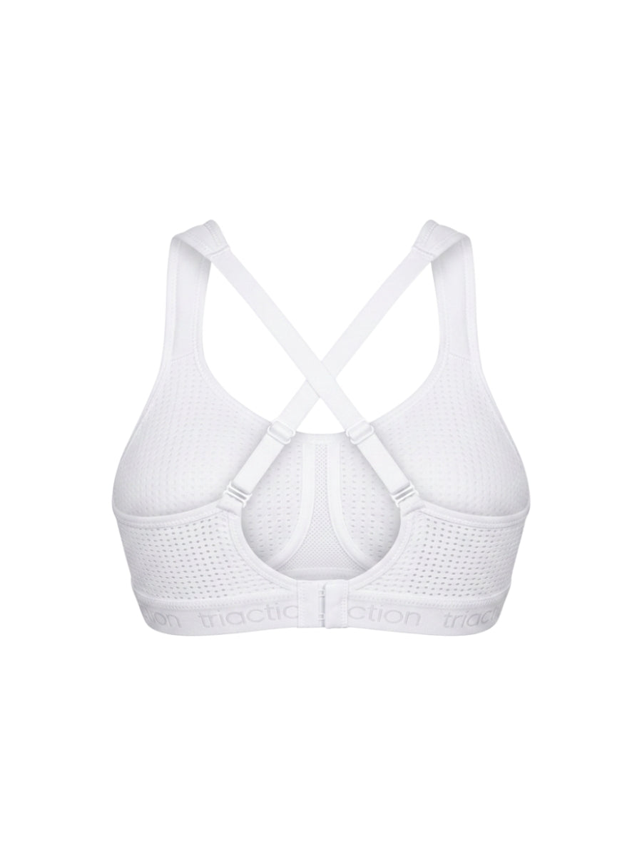 Triaction Energy Lite N EX Sports Bra - White
