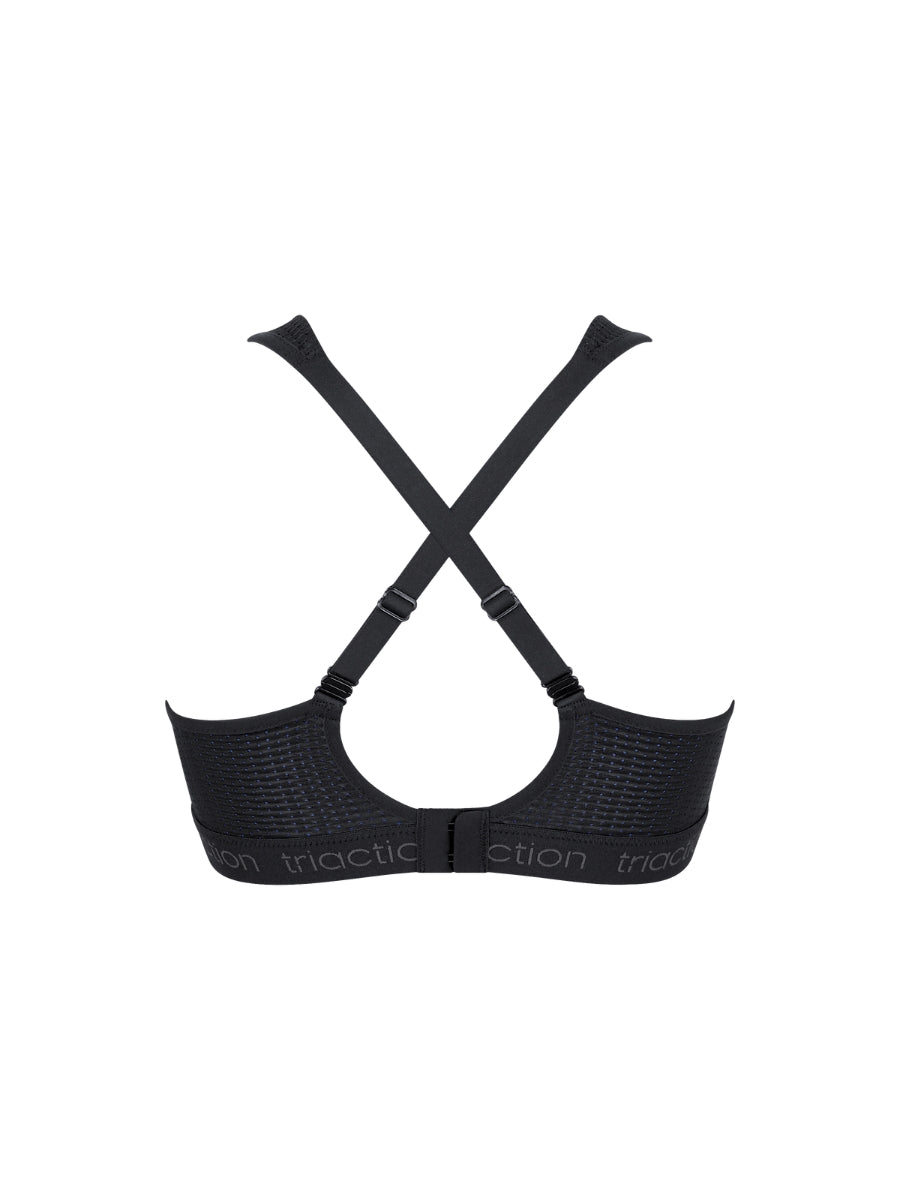 Triaction Energy Lite N EX Sports Bra - Black
