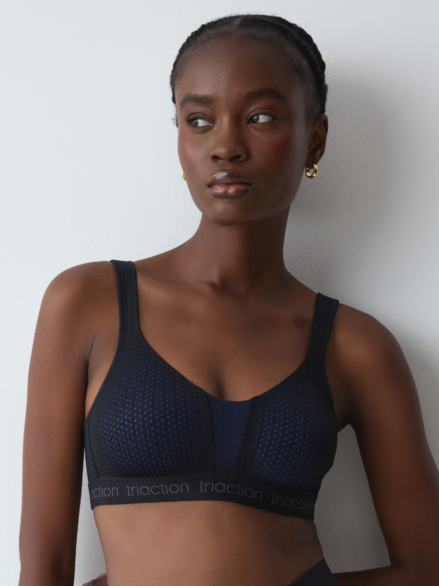 Triaction Energy Lite N EX Sports Bra - Black