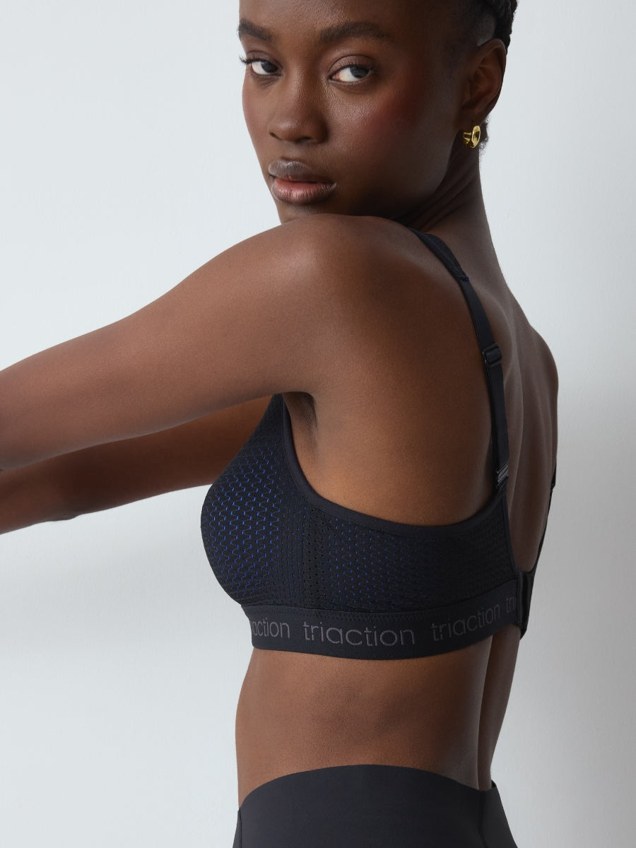 Triaction Energy Lite N EX Sports Bra - Black