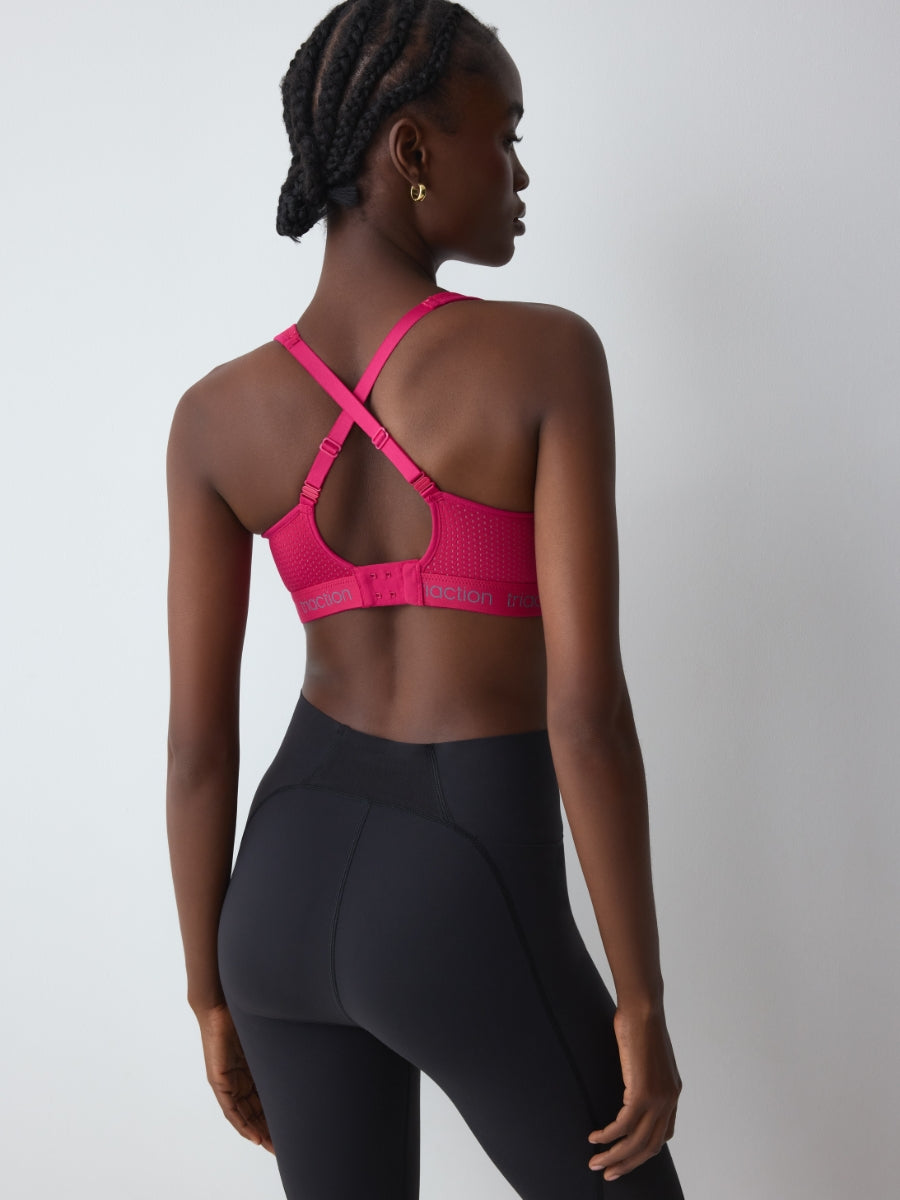 Triaction Energy Lite N EX Sports Bra - Cerise