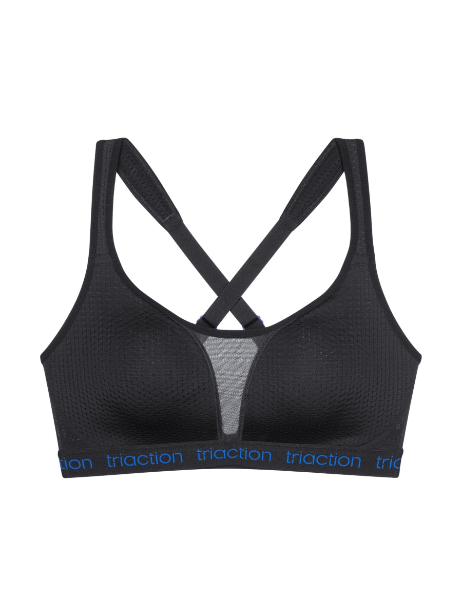 Triaction Energy Lite P EX Sports Bra - Black