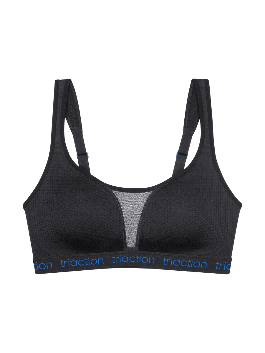 Triaction Energy Lite P EX Sports Bra - Black