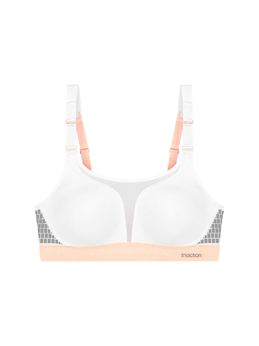 Triaction Extreme Lite N EX Sports Bra - White