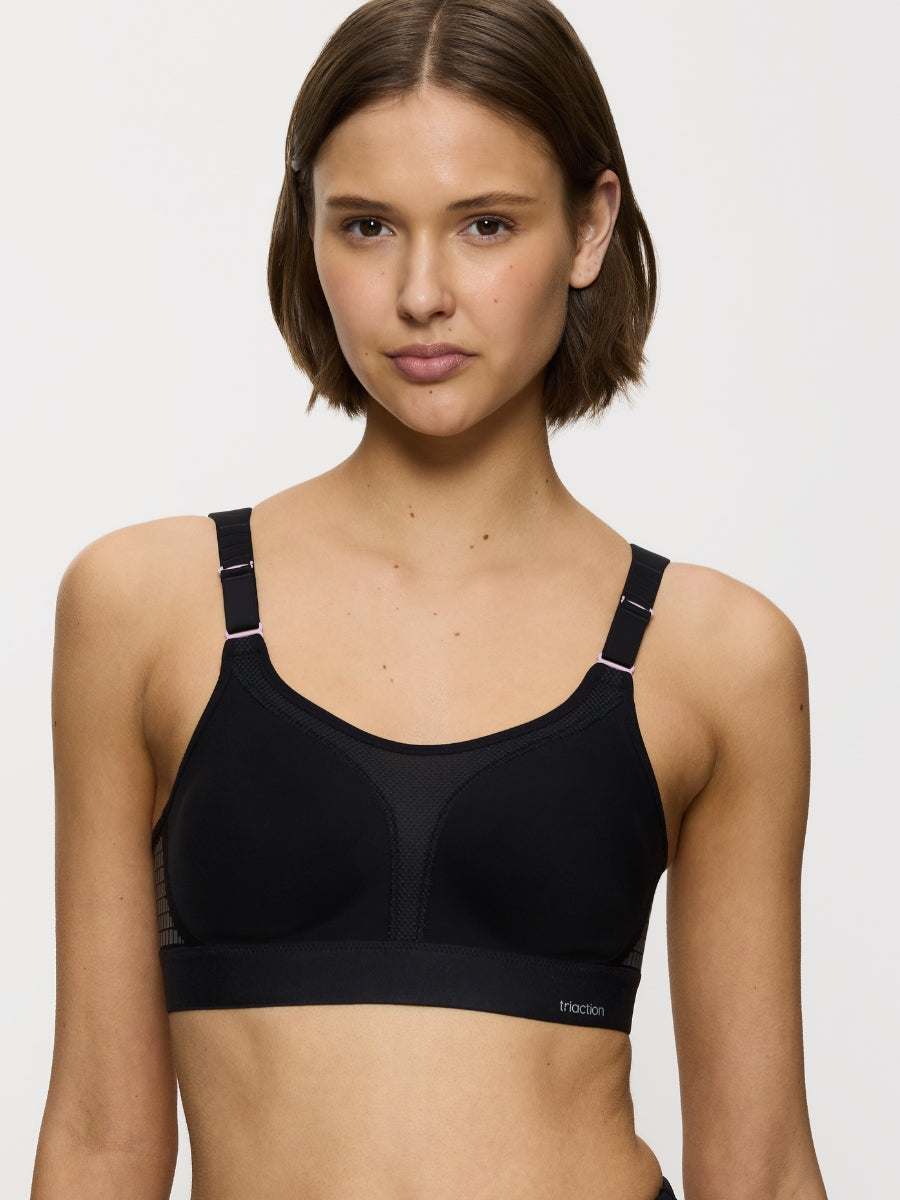 Triaction Extreme Lite N EX Sports Bra - Black