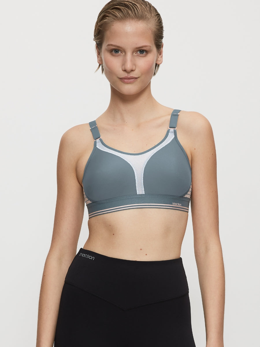 Triaction Extreme Lite N EX Sports Bra - Grey