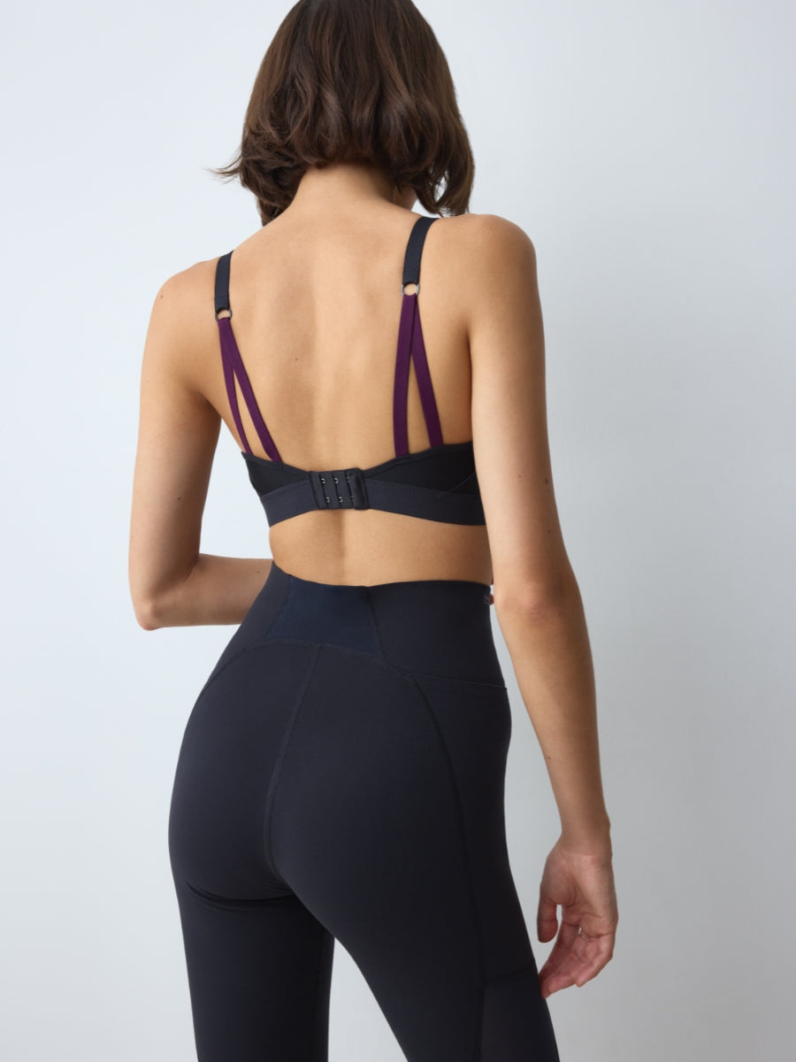 Triaction Free Motion N EX Sports Bra - Black