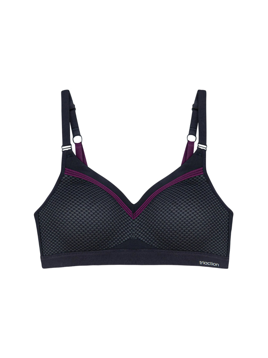 Triaction Free Motion N EX Sports Bra - Black